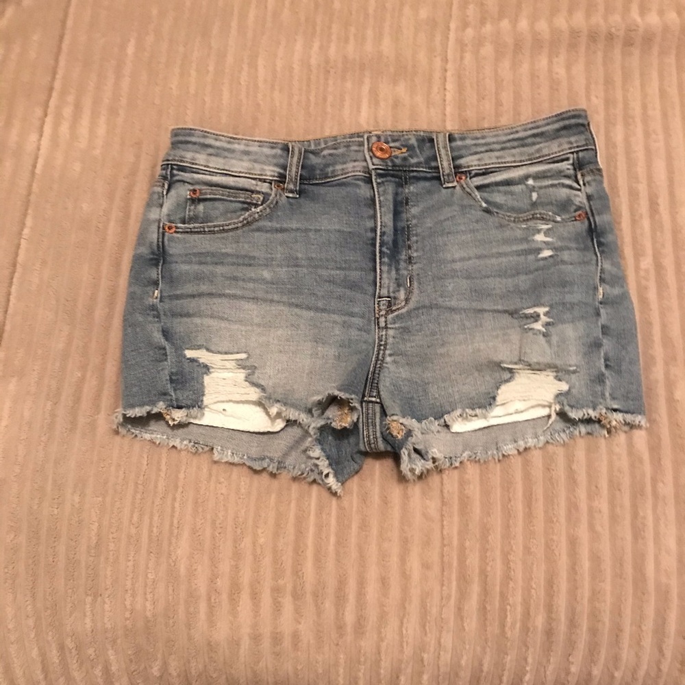High waisted shorts